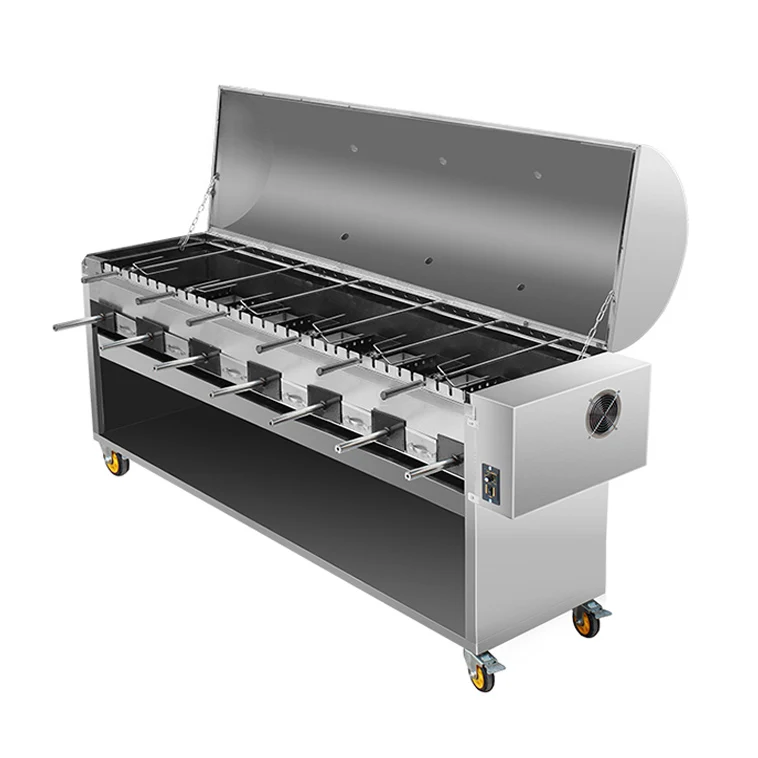 Commercial BBQ grill rotisserie   kebab machine