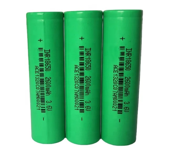 factory price 18650 2600mAh battery NMC cell customized