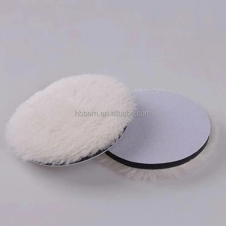 Полировка тампоном, 6 дюймов шерстяная полировальная Подушечка для кузова автомобиля лак 150 мм буферная шерсть машины, полироль для автомобиля, пусковая площадка