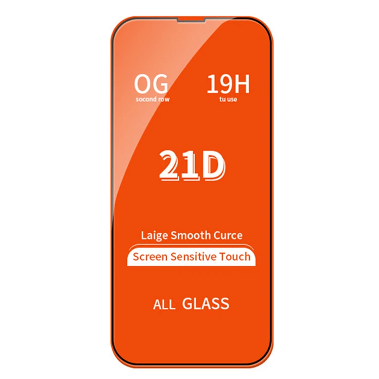 High quality 21 D Tempered Glass Screen Protectors for iphone 13/ 13 PRO shockproof glass screen protector
