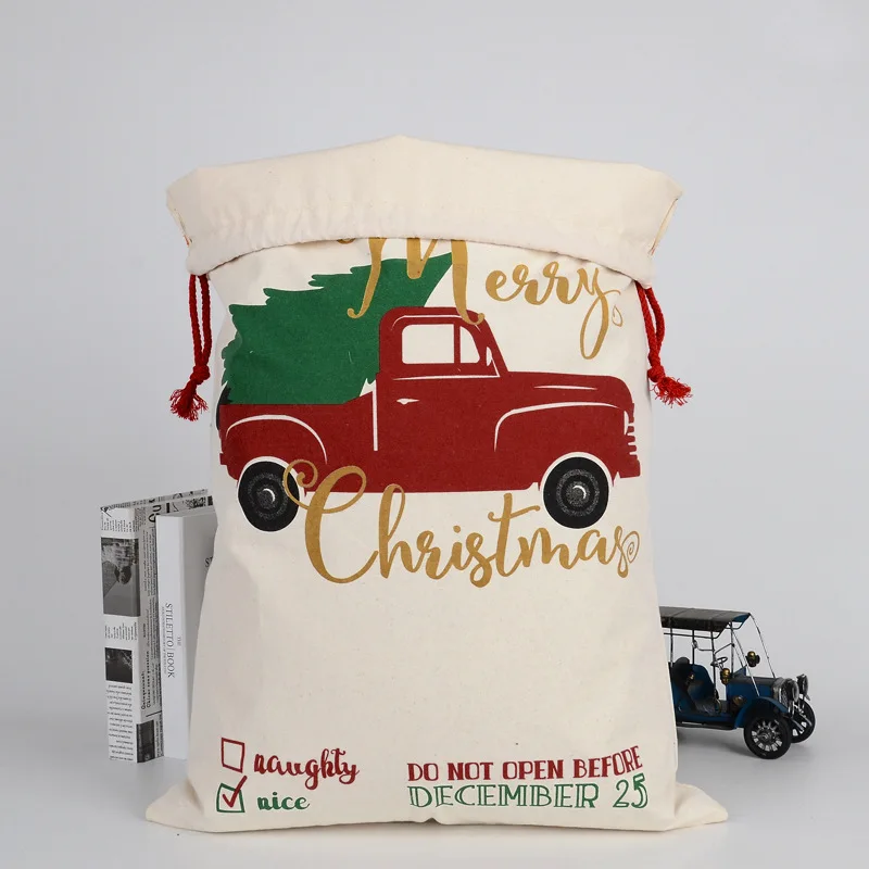 2024 2023 Hot Selling organic cotton canvas material small drawstring bag