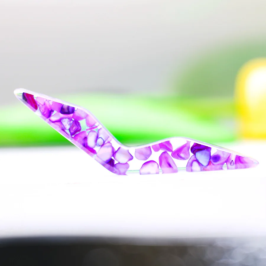 New Bookmark Crystal Resin dried flower Daisy embossed reader Ring Bookmark