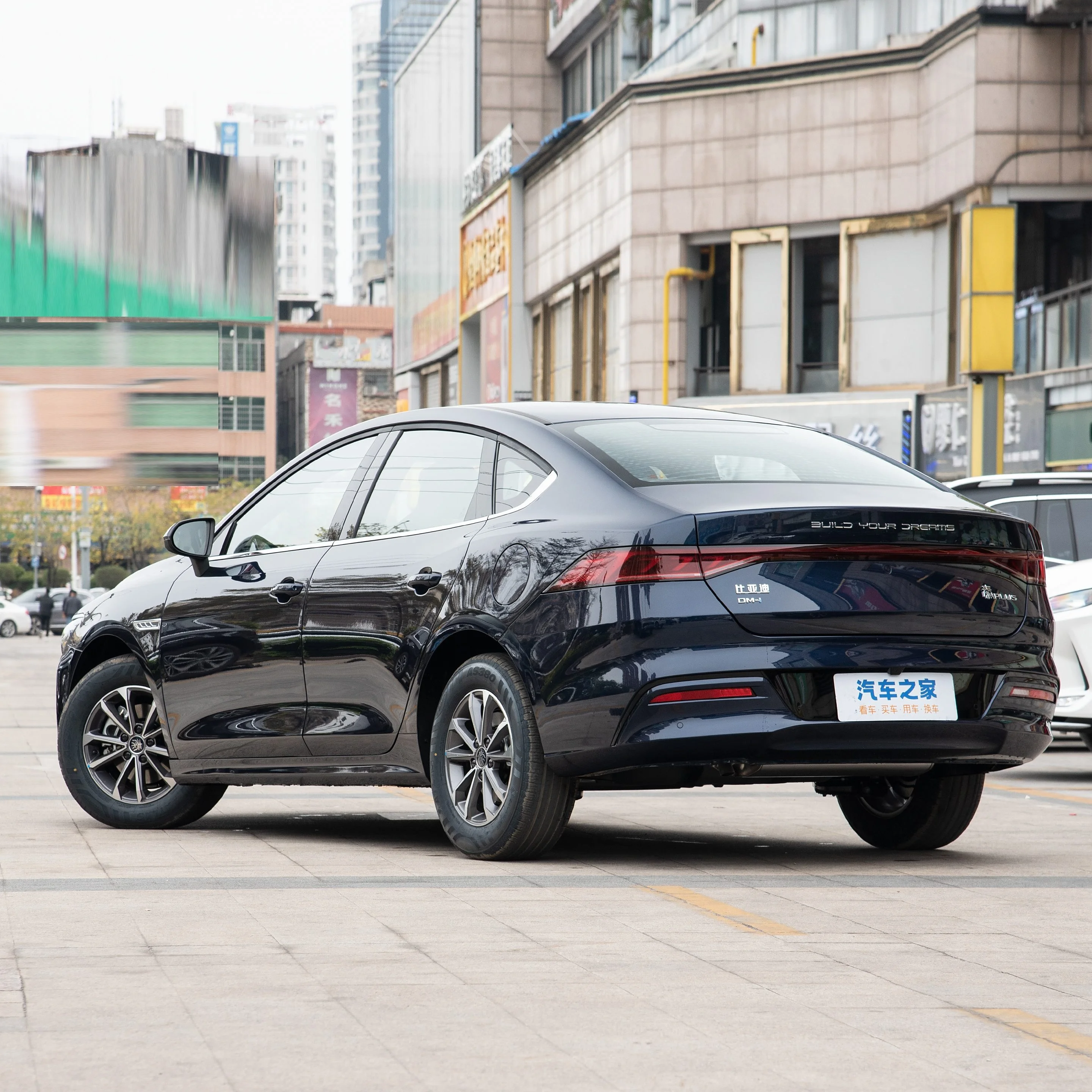 2024 Лидер продаж китайский электромобиль Qin ev dmi BYD Plus DM-i версия