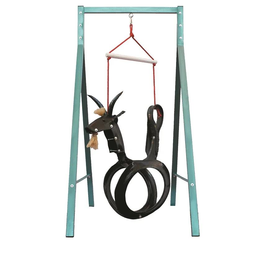 
Recycled Tire kids Swing for Kids 3 to 10 years old black Goat 