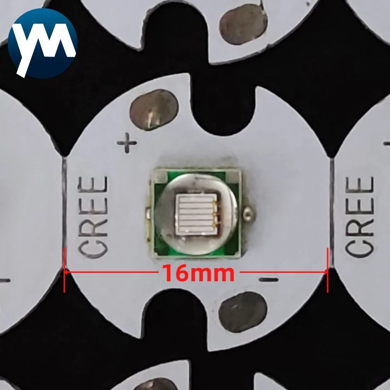 SMD 5050 XML светодиодный Диод T6 8 Вт 10 фонарик чип 395NM УФ высокой мощности Светодиодный излучатель