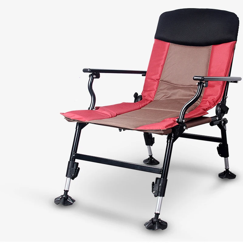 Распродажа, складное кресло для отдыха на открытом воздухе, карпа, рыбалки, Отдых на природе, кресло с регулируемыми ножками