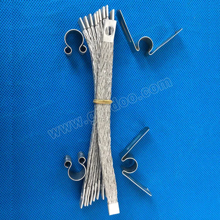 H C G M shape stainless steel clamp for terminal connecting sic heating element