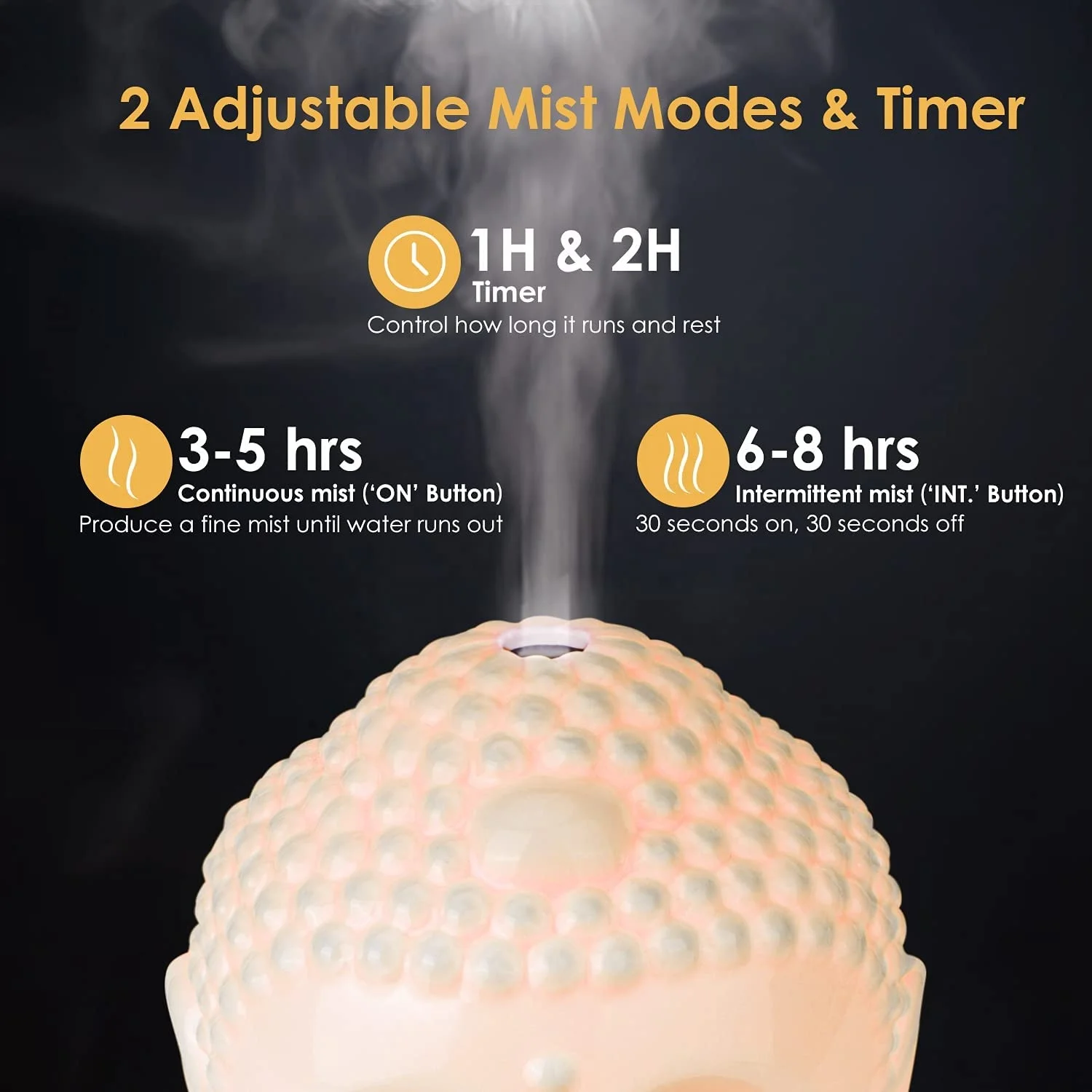 Factory Wholesale Ceramic Aroma Diffuser Air Purifier 100ML Ceramic Buddha Head Fragrance Humidifier For Essential Oils