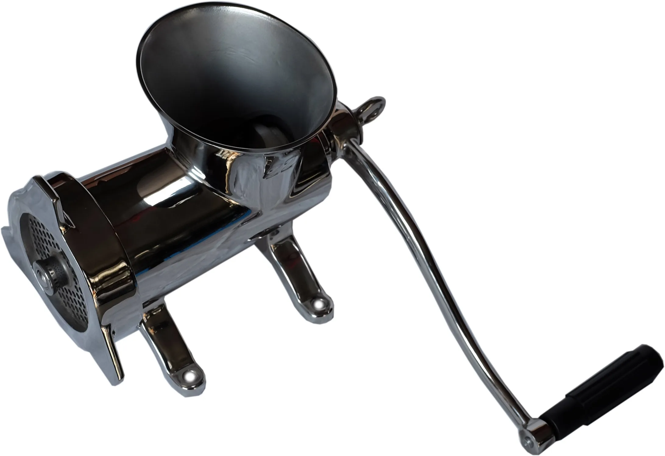 Hand Operated Meat Mincer 32, Tin Plated Commercial Meat Grinder,Manual Meat Mincer