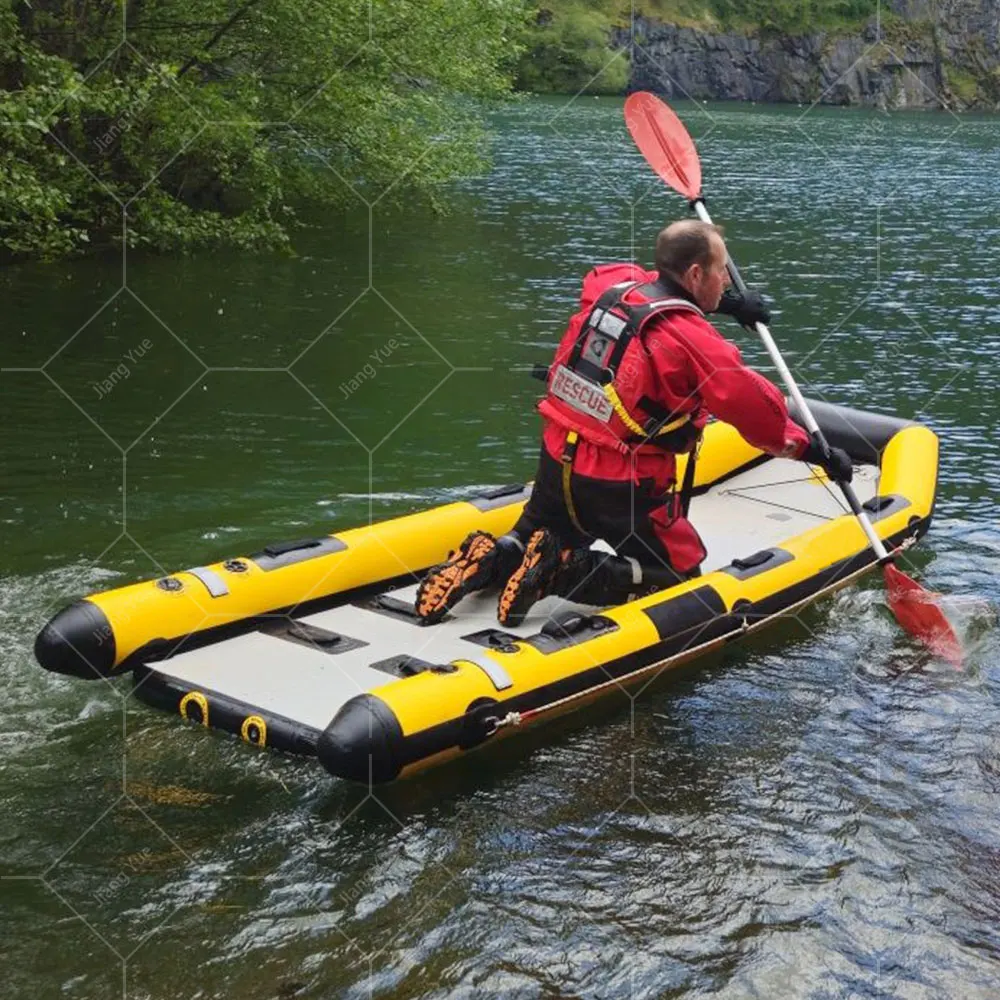 Popular Sale Good Quality Inflatable Boat Inflatable Rescue Fishing Pontoon Boat Dinghy Jet Ski Rescue Sled