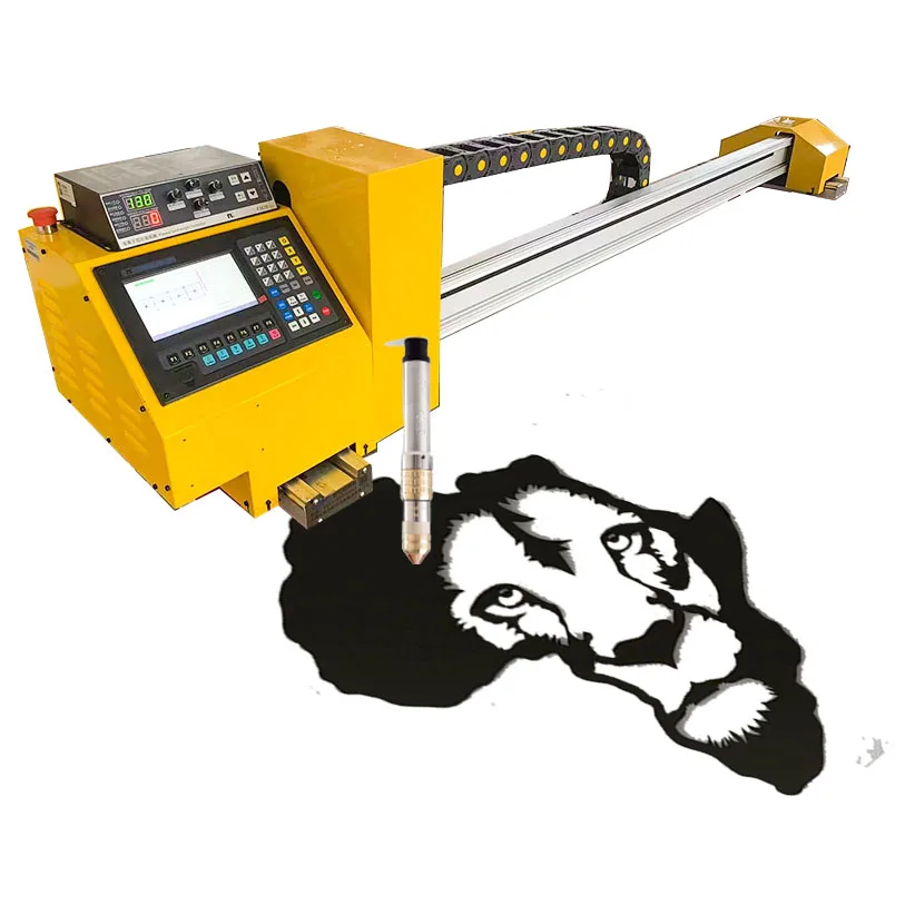 CNC Plasma Gantry Cutting machine LGK 63 120 160 200 315 400 bilateral drive step motor double rails strong beam high speed cut