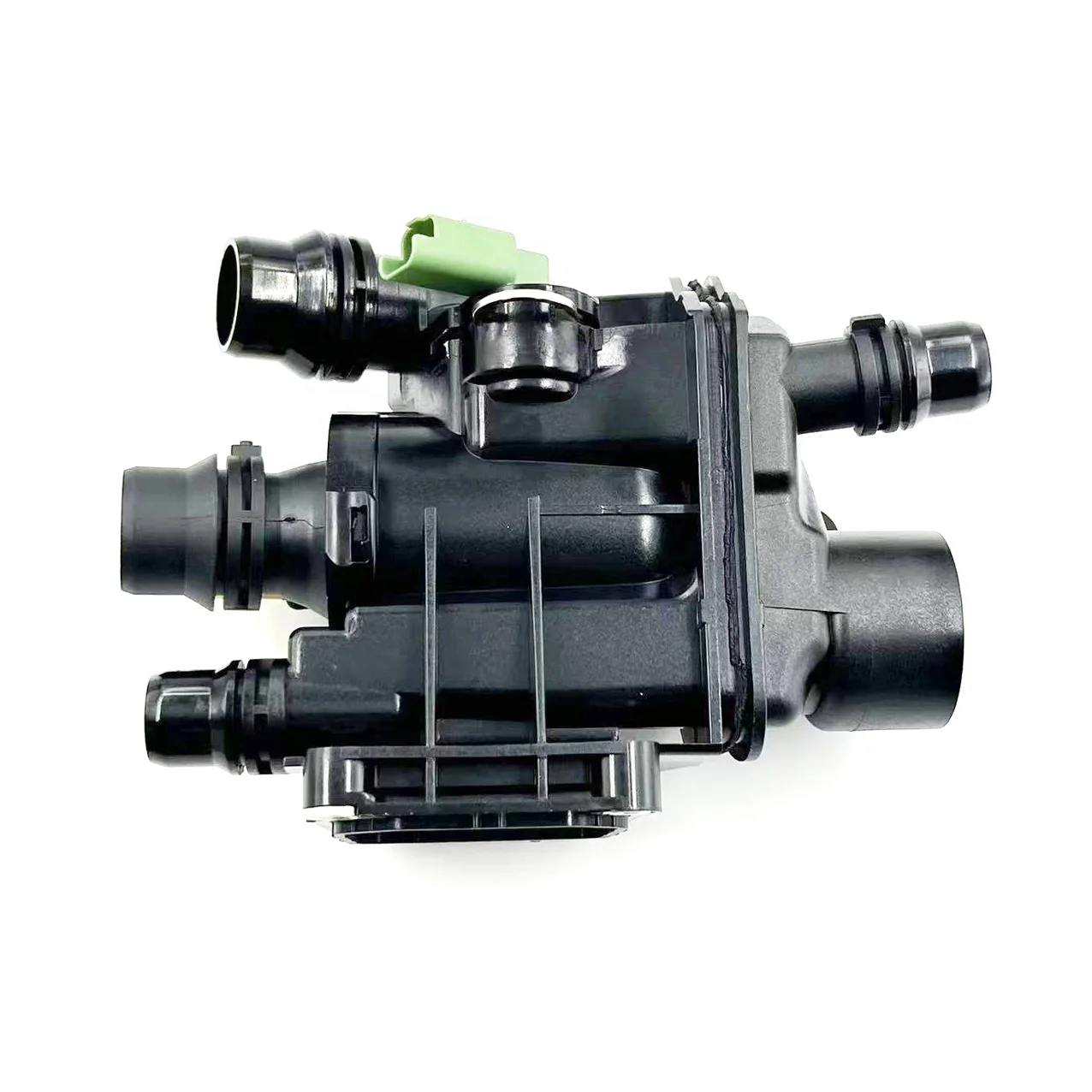 9806243480 Engine Electronic Thermostat Engine Water Outlet For Peugeot 208 308 408 5008 Citroen C3 C4 DS EB2