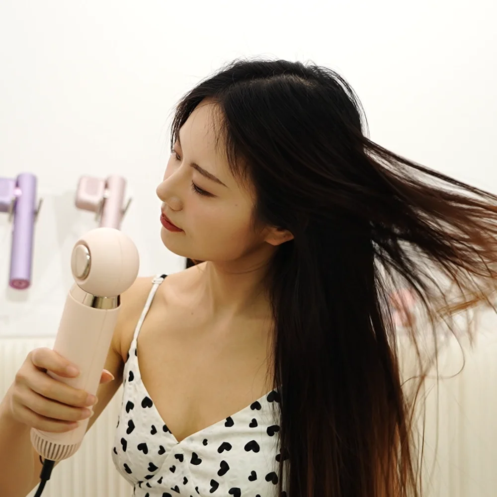 ABS Diffuser+Concentrator Nozzies Hot Selling Blow Dryer Suitable For All Hair Types Ionic Hair Dryer With 3 Levels