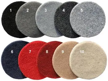 non woven needle punch felt soft velour car dashboard carpet roll
