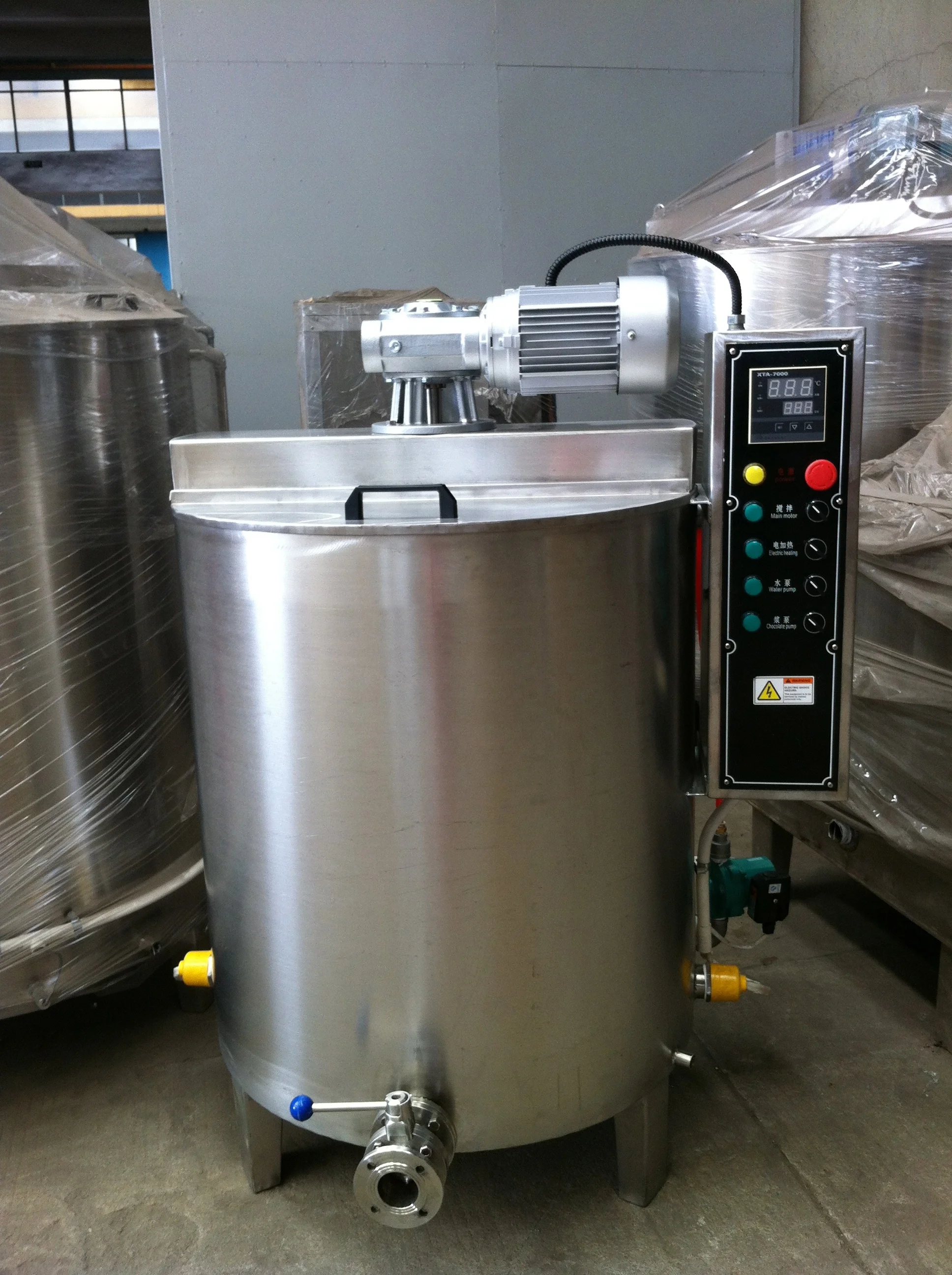 Certificate of Origin Chocolate Making Machine Automatic Chocolate Melter Machine Manufacturing Melting Storage Tank Machine
