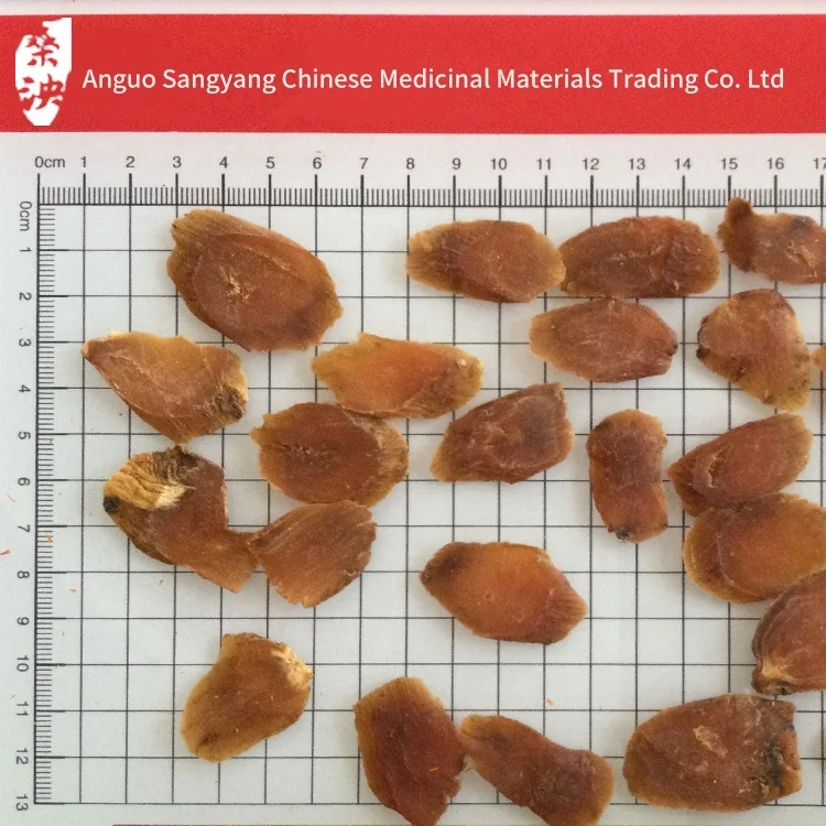 High Quality Dried Red Ginseng Root Pieces Slice Red Panax Ginseng Root Slice