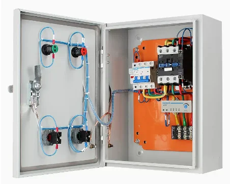 3 phase 380v  5.5kw  7.5kw 11kw  star delta motor starter panel box for motor pump control