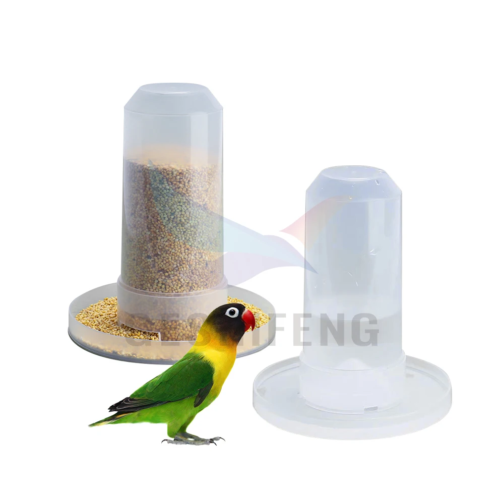 Automatic Bird Drinker Feeder Dual-purpose Parrot Drinker Portable Drinking Pot For Birds