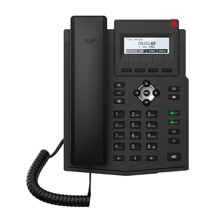 2021 new customized 3c easy-to-operate enterprise SIP office phone