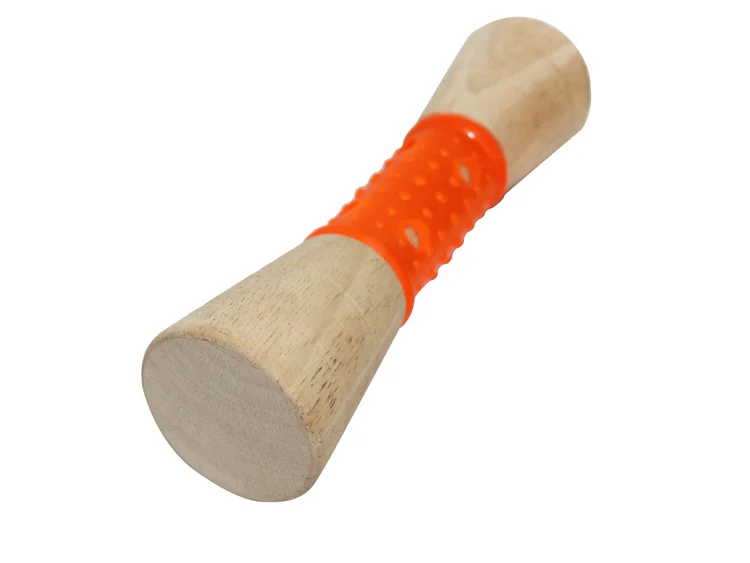 2019 Wholesale Custom Pet Chew Toy Wooden TPR Dog Toy