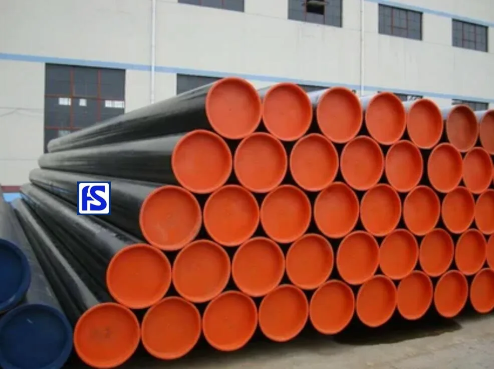 Black Pipe Sch40 API 5L Gr. B Carbon Steel Seamless Pipe with Be