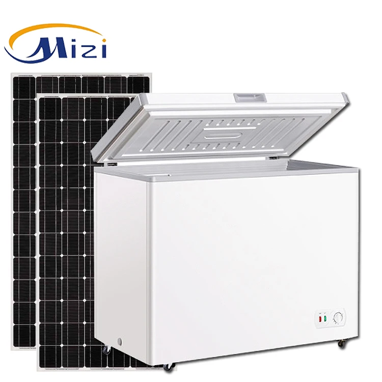 400L dc12v/24v freezer with solar panel battery DC 12V/24V solar freezer 350L 400L 600L 850L DC Solar refrigerator,DC Sola