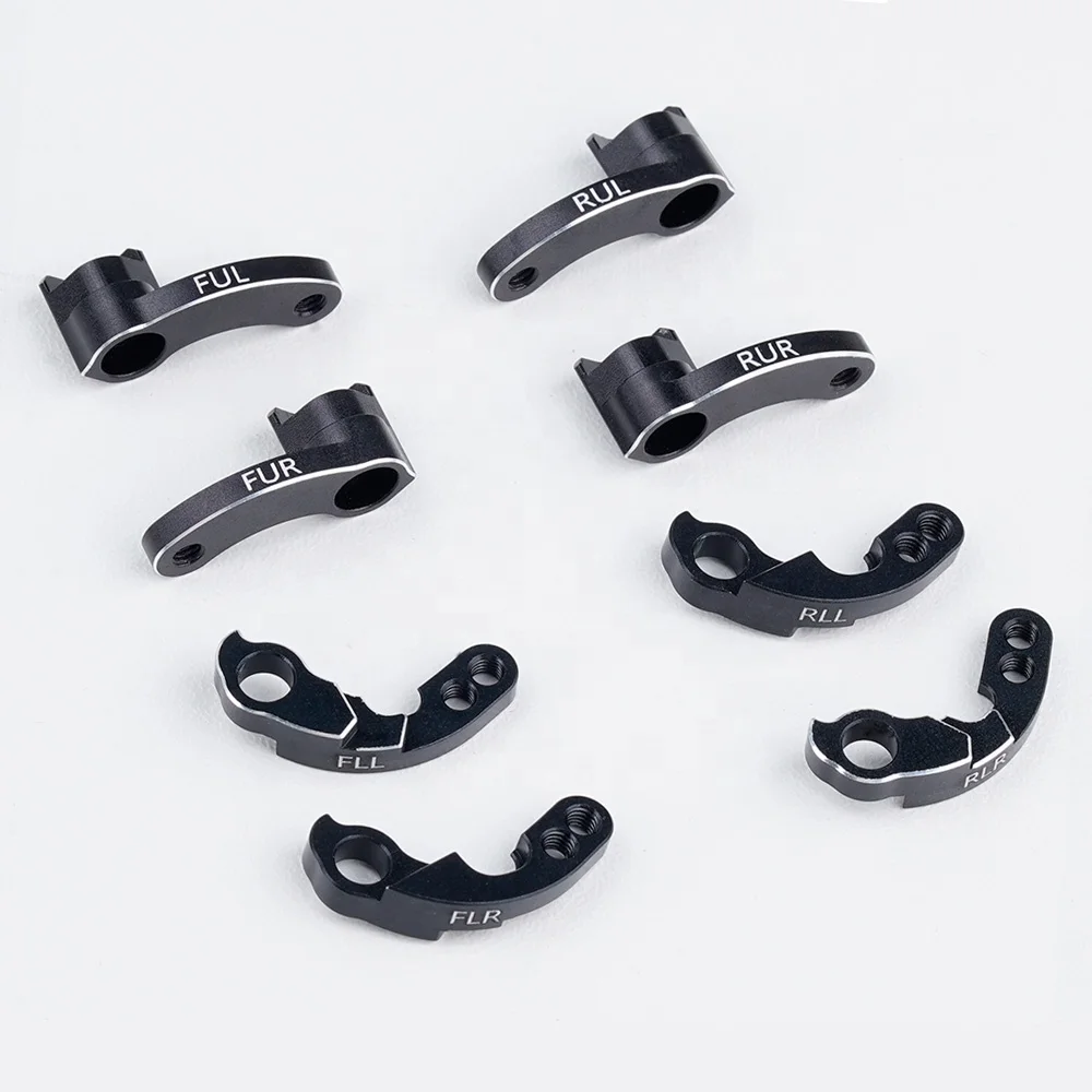 CNC Shock Mount Lift Kit for 1/18 RC Crawler Car T raxxas TRX4M Upgrades