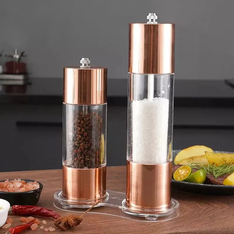 kitchen wooden salt and pepper grinder set pepper and salt grinder gift box