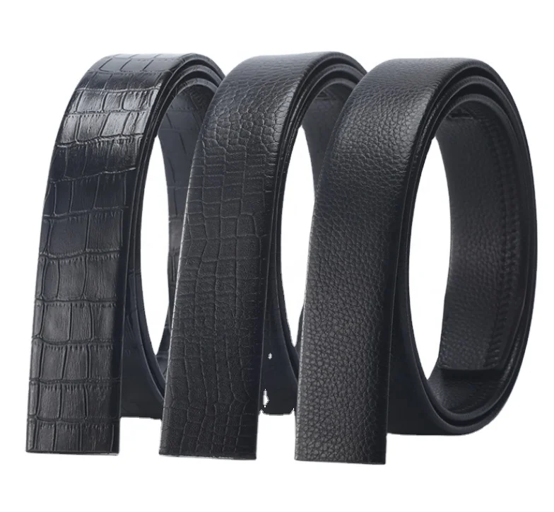 Мужской ремень 3,6 см с автоматической пряжкой и ремнем без головы, устойчивый к царапинам ремень из искусственной кожи