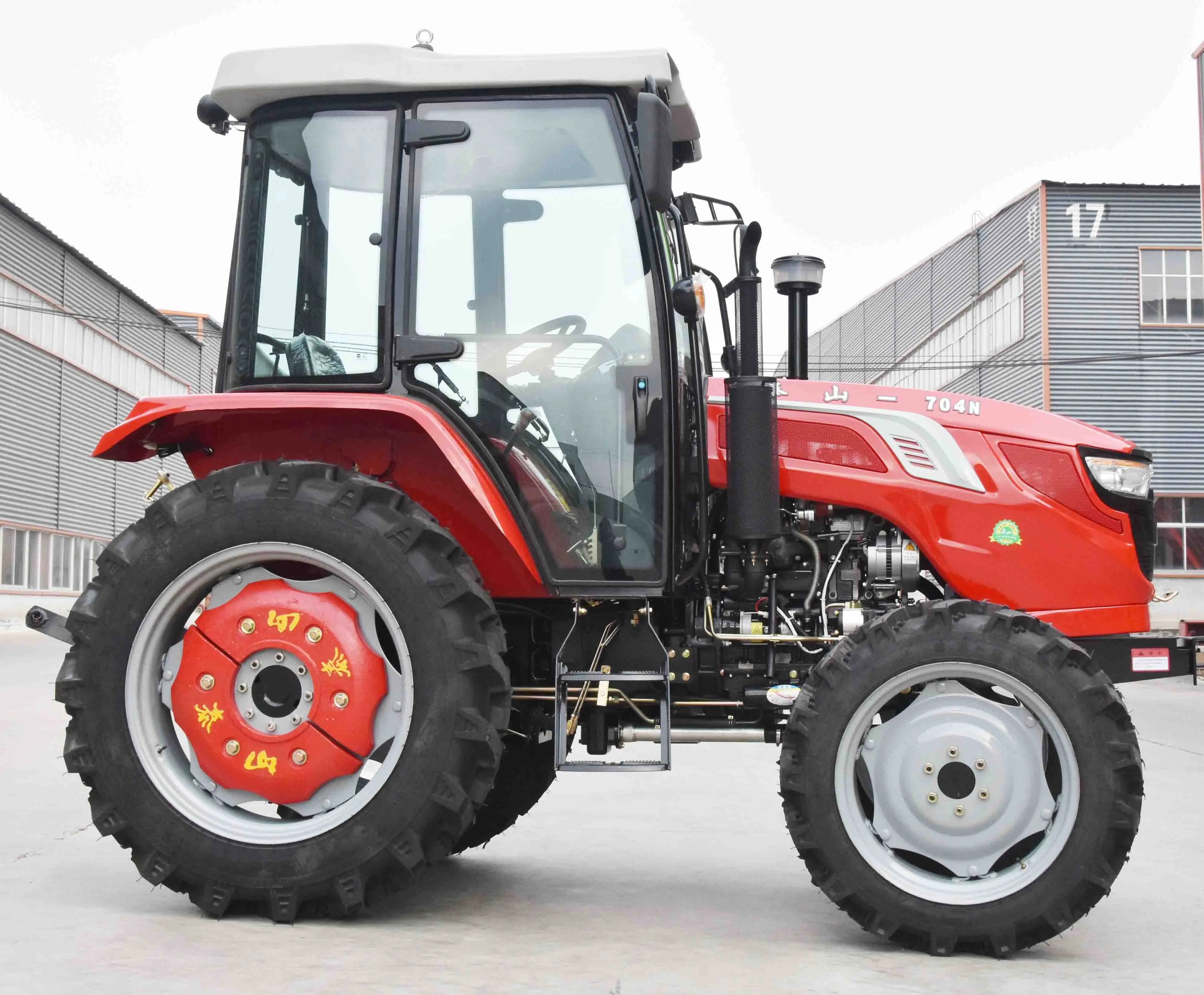 Guaranteed Quality 4x4 small ploughing tractors 70hp tractor for sale farm tractor