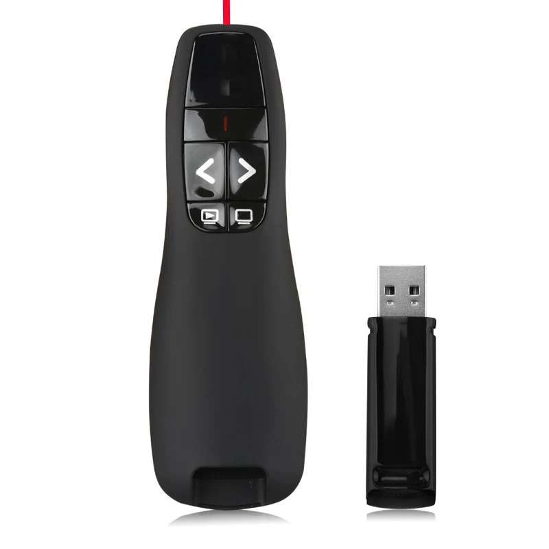 Red Laser Pointer Pen Office Presentation Products Wireless Presenter Lazer for PPT Meeting Teaching Clicker
