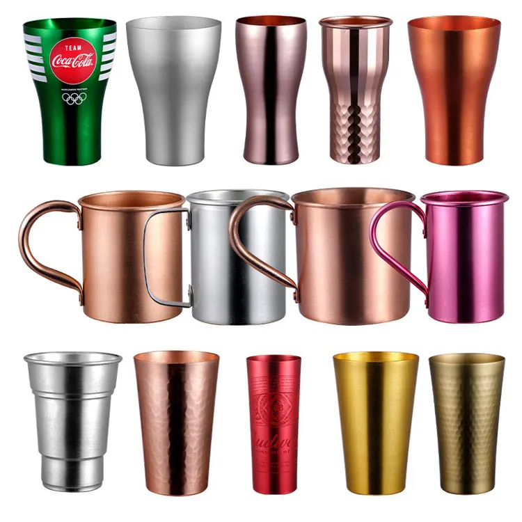 aluminum gift cup mug