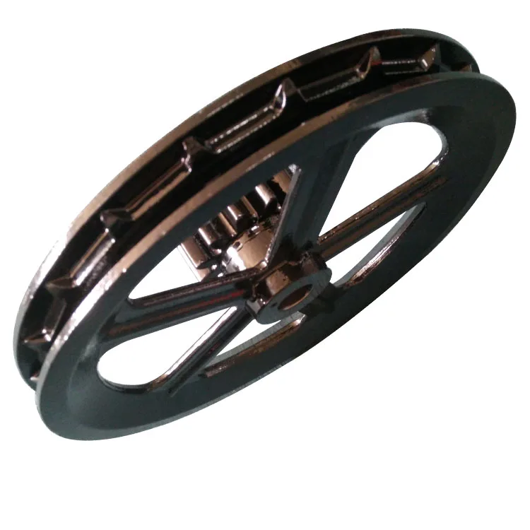 Taper Bushed Bore Simplex Chain Driven Sprocket Cast Iron ANSI Rotavator