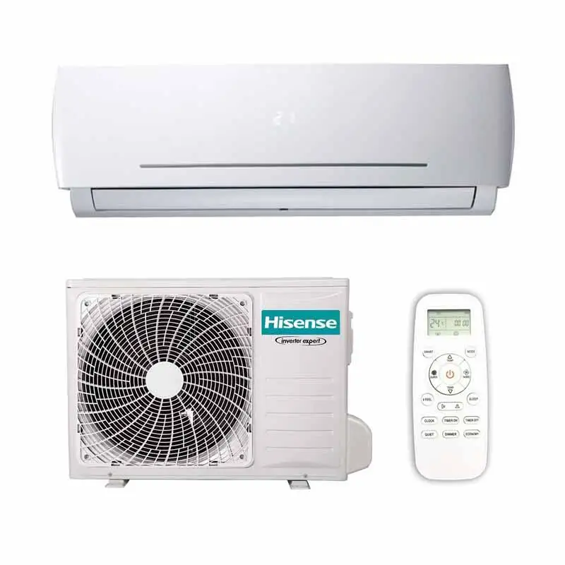 Philippines warehouse hot sale 220v 60hz Cooler Air Split Conditioners Wall Mounted Split AC R410a Smart Wifi Hisense Foshan