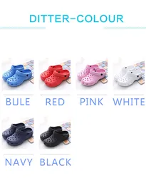 Садовая обувь унисекс, полноразмерные сабо из ЭВА на платформе, для женщин и мужчин, для детей