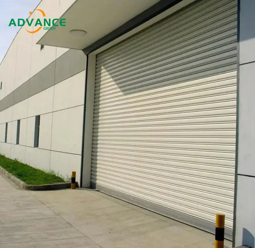 3 Hours Fire Proof Steel Rolling Industrial Doors Fire Rated Roller Shutter Door