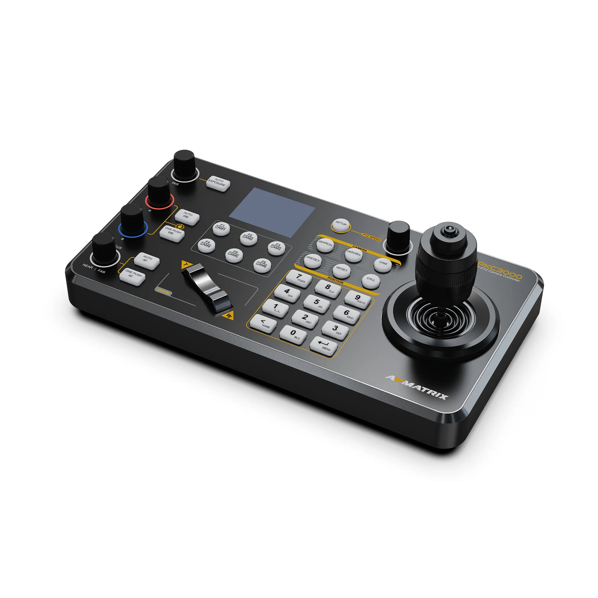 PKC3000 Professional IP & Serial PTZ Camera Joystick Controller