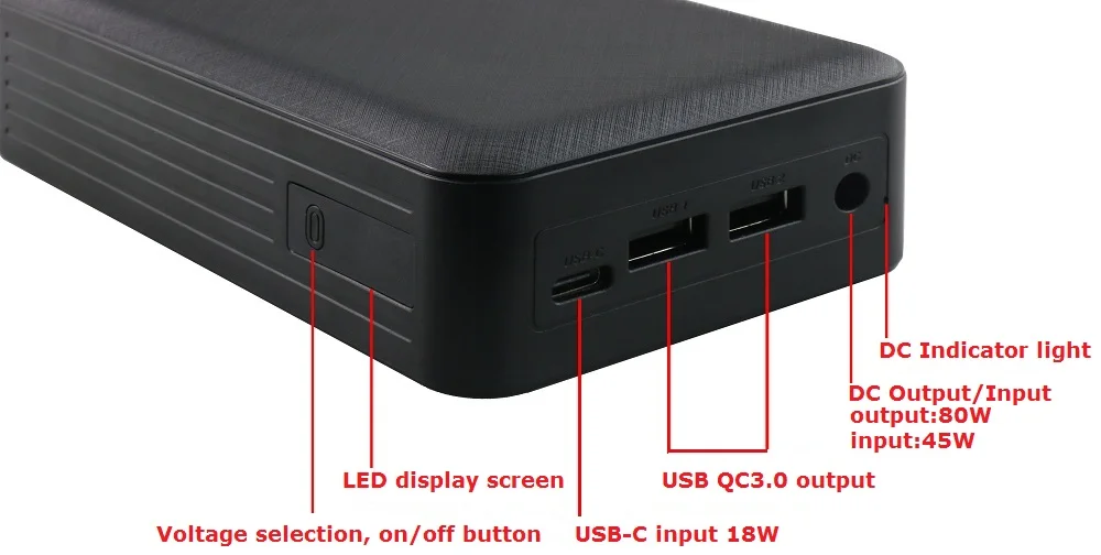 2023 High Capacity Power Banks Factory Price Powerbank Wholesale 20000Mah Power Bank for laptop for mobile