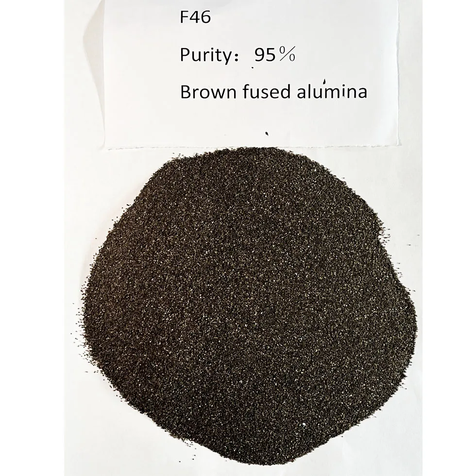 BFA brown fused alumina abrasive powder/brown alumina grit