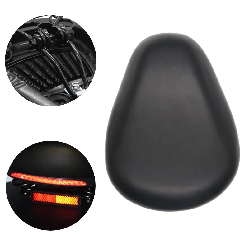 Mountain bike breathable saddle seat wide seat cushion with reflection and shock absorption riding saddle
