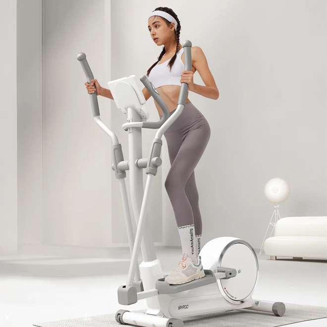 YPOO cardio elliptical trainer cross home elliptical trainer machine 120kg max load elliptical trainer with YIFIT APP