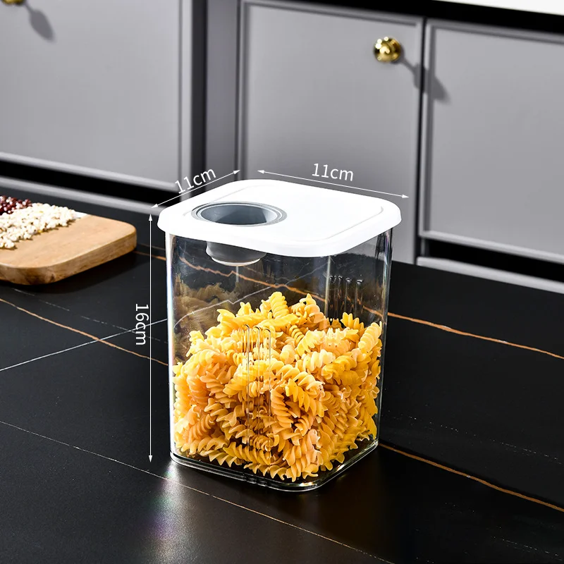 New Design Moisture-Proof Grain Dispenser Sealed Food Storage Jar Food Storage Container for Snack Nuts