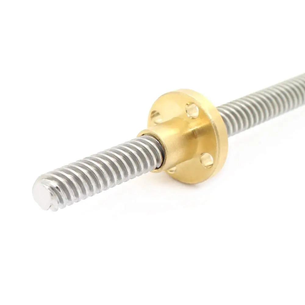High Speed Trapezoidal Thread  3D Printer Rod Kit CNC high helix t8X2 8mm t8 lead screw Price