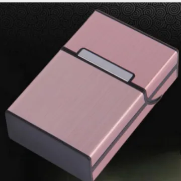 20 Capacity Cigarette Case with Aluminum Automatic Slider