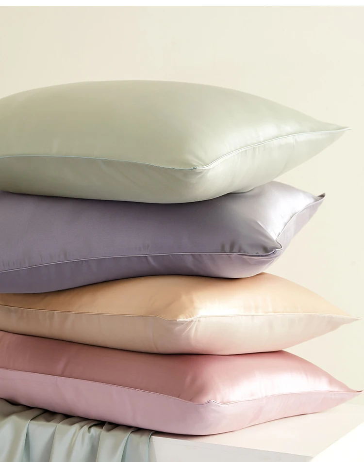 High-quality cotton pillowcase wholesale spot zipper pillowcase can be customized logo packaging box Bamboo fiber pillowcase