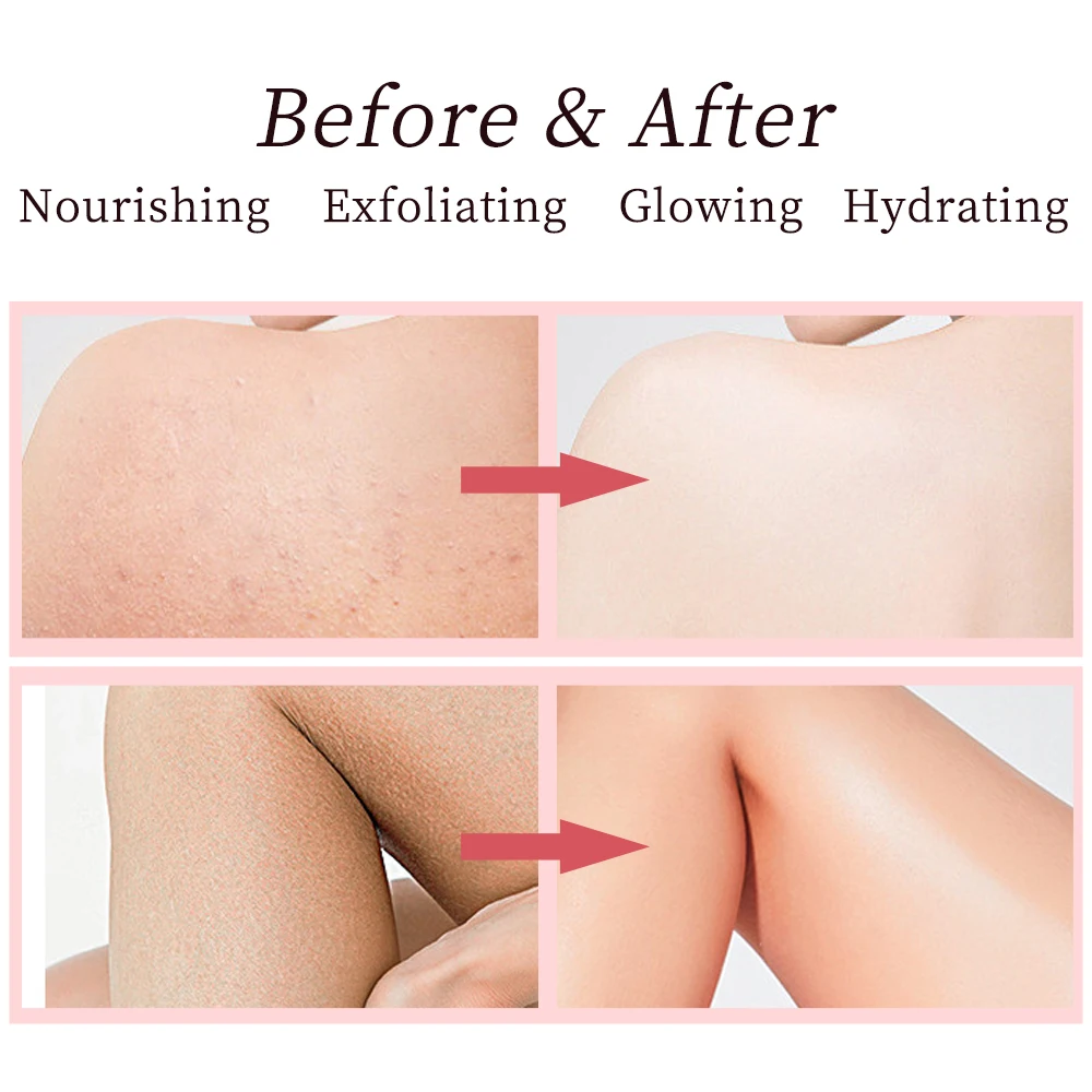 Натуральный органический отбеливающий скраб для тела