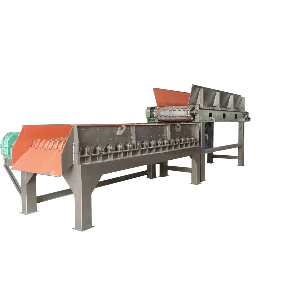 Customizable Clay and Stone Separator Roller Screener
