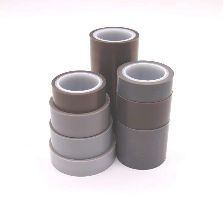Good quality high insulation 0.13mm ptfe film skived tapes with silicone adhesive