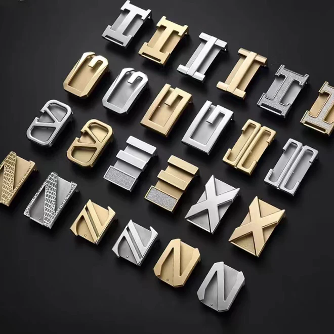 Western Fashion Designers Custom Logo Ladies Stainless Steel Belt Buckle Customize Men Women Cowboy Belt Buckles