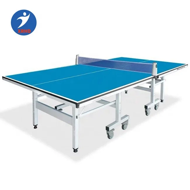 Folding movable legs pingpong indoor and outdoor table tennis table